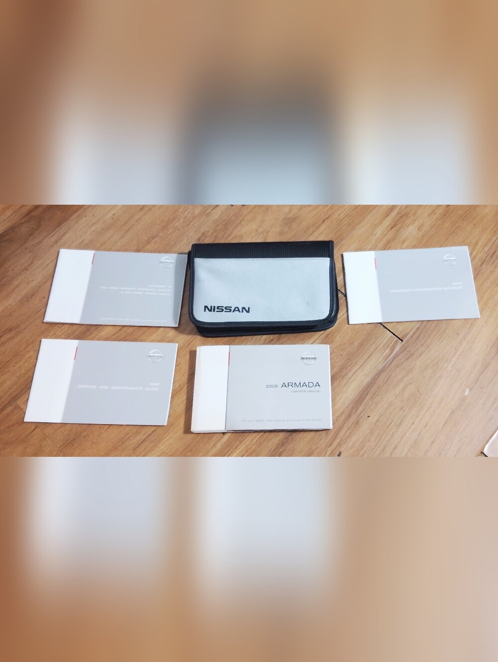 Nissan Armada 2005 Owners Manual Set With Case